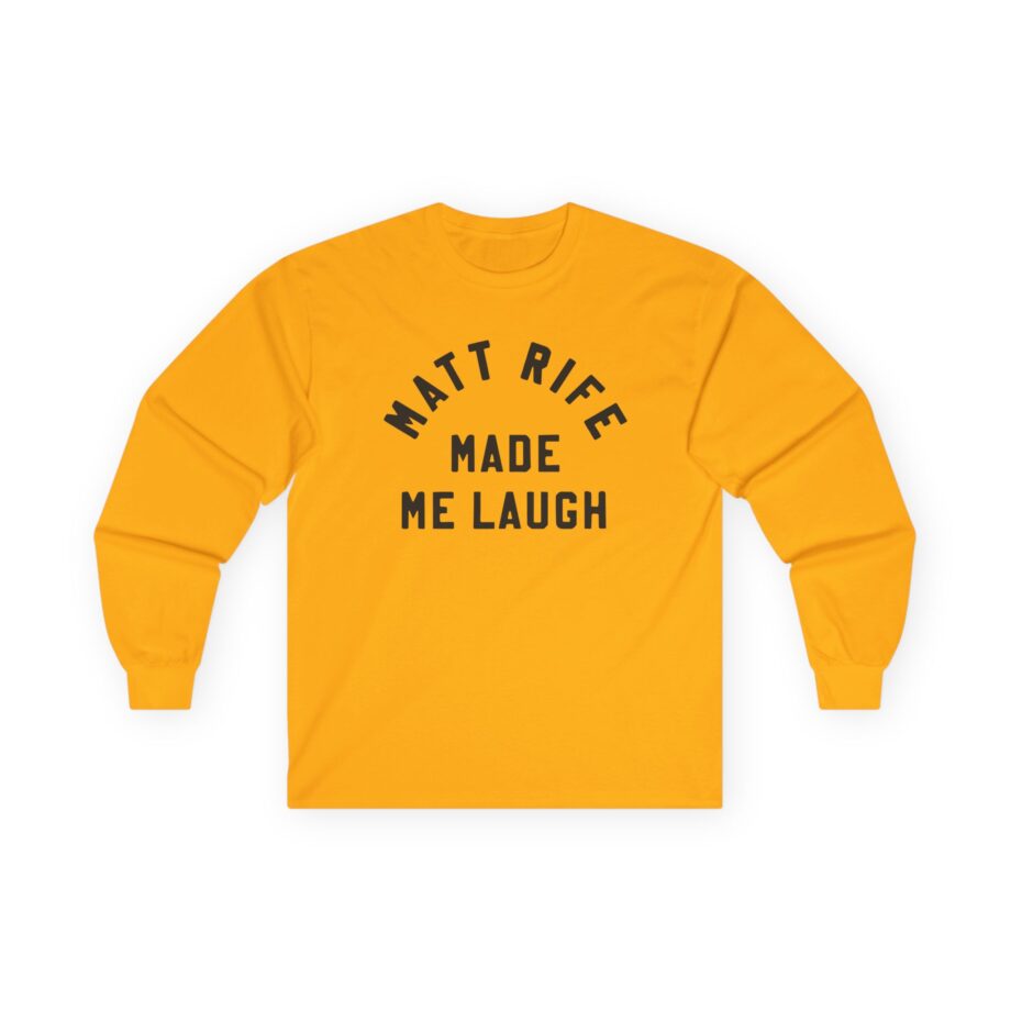 Matt Rife Made Me Laugh Unisex Ultra Cotton Long Sleeve Tee