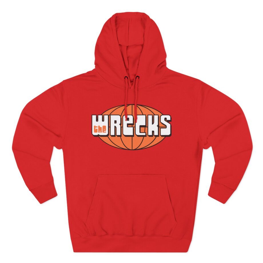 The Wrecks Retro Globe Three-Panel Fleece Hoodie