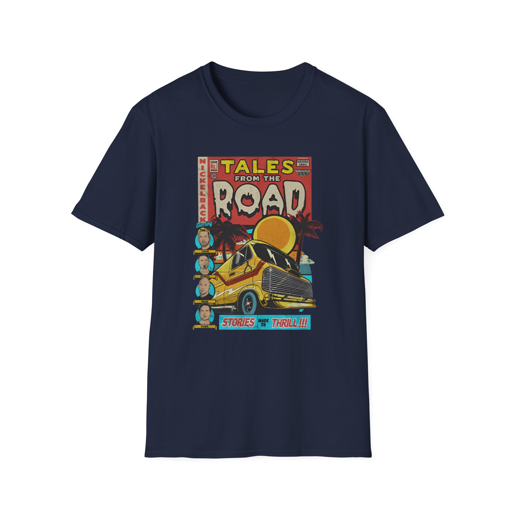 Nickelback Tales From the Road Unisex Softstyle T-Shirt