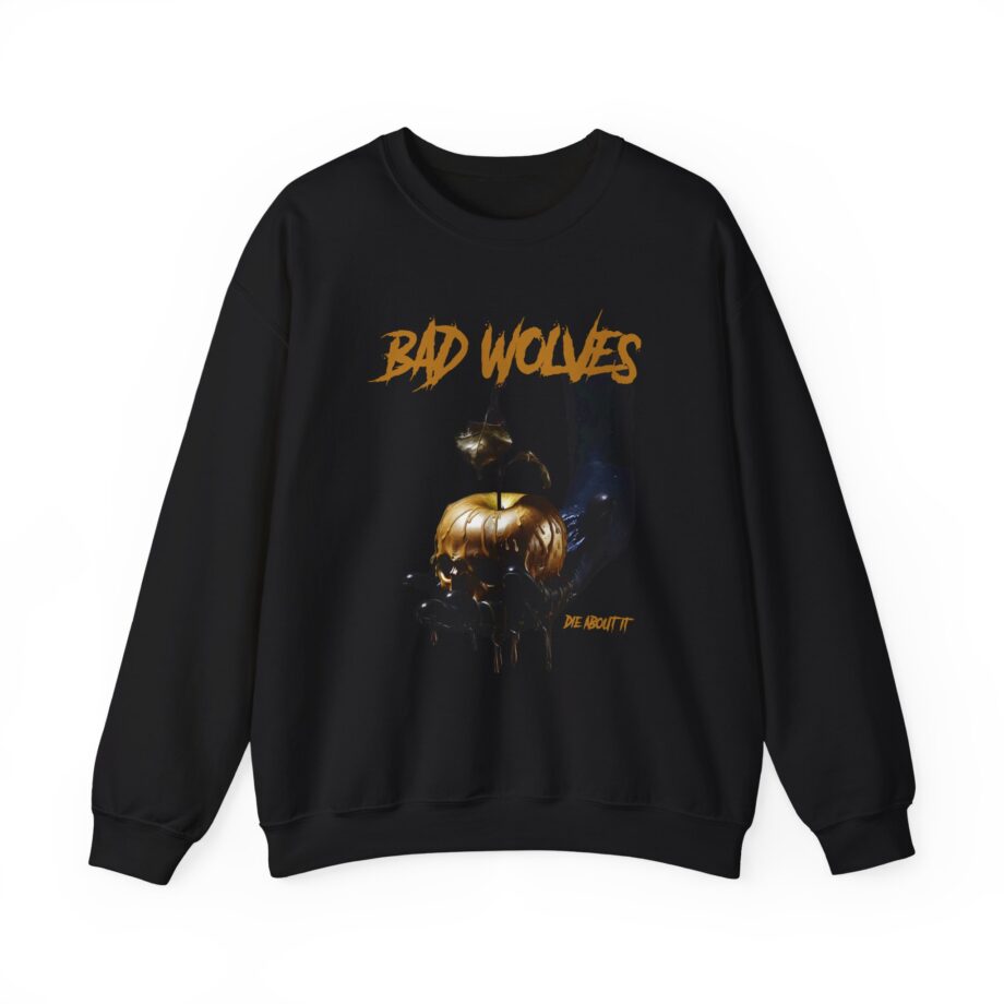 Bad Wolves Die About It Tracklist Unisex Heavy Blend™ Crewneck Sweatshirt