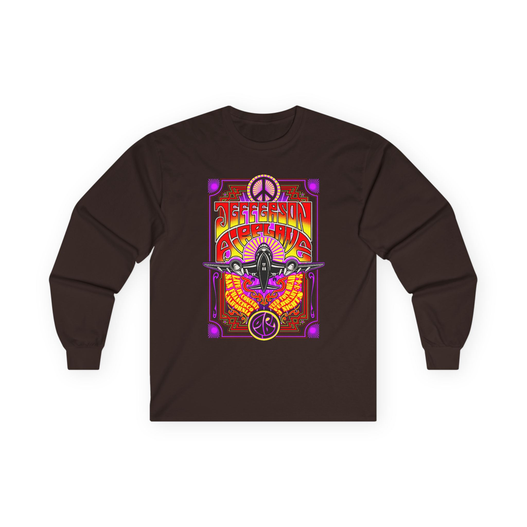 Jefferson Airplane Unisex Ultra Cotton Long Sleeve Tee