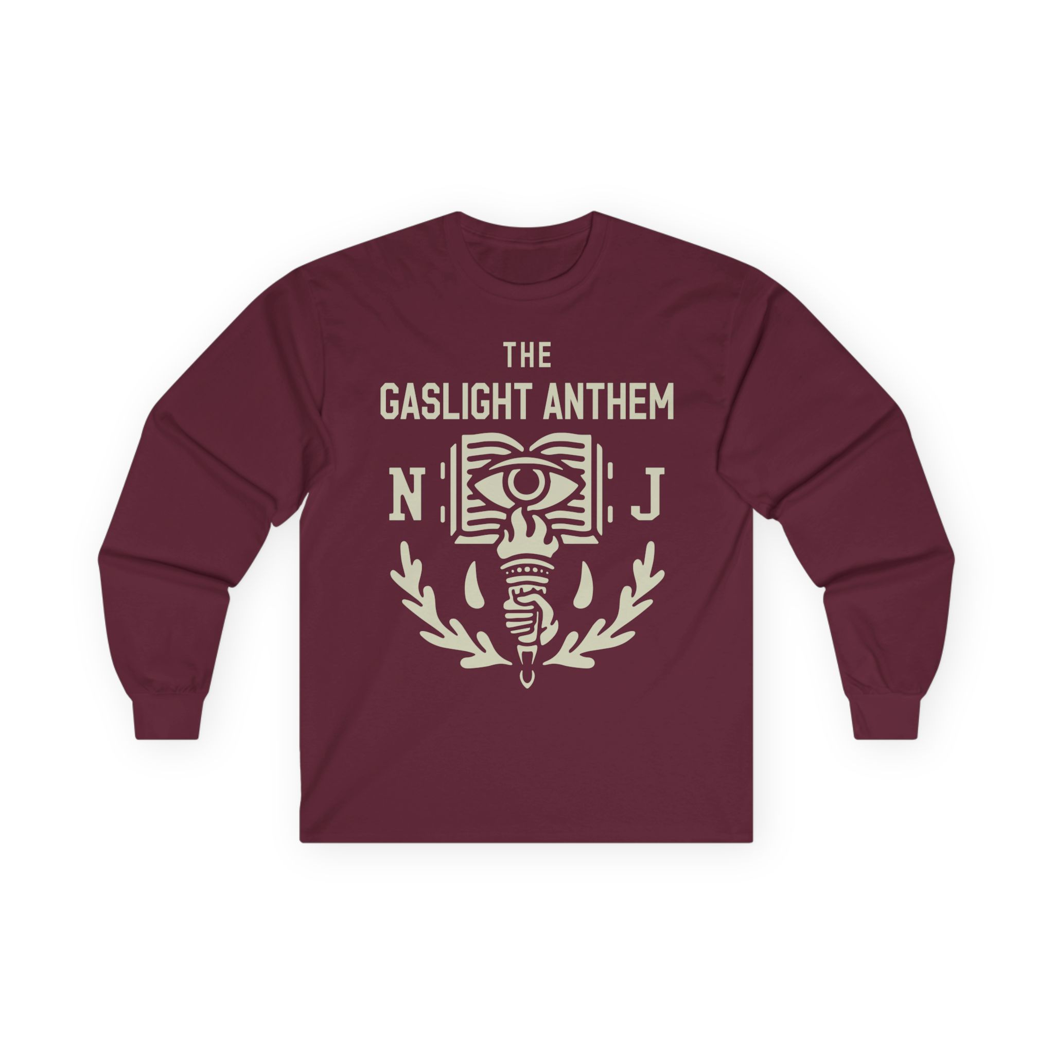Gaslight Anthem NJ Eye Banner Unisex Ultra Cotton Long Sleeve Tee