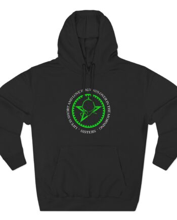 The Sisters of Mercy Life Is Short Three-Panel Fleece Hoodie