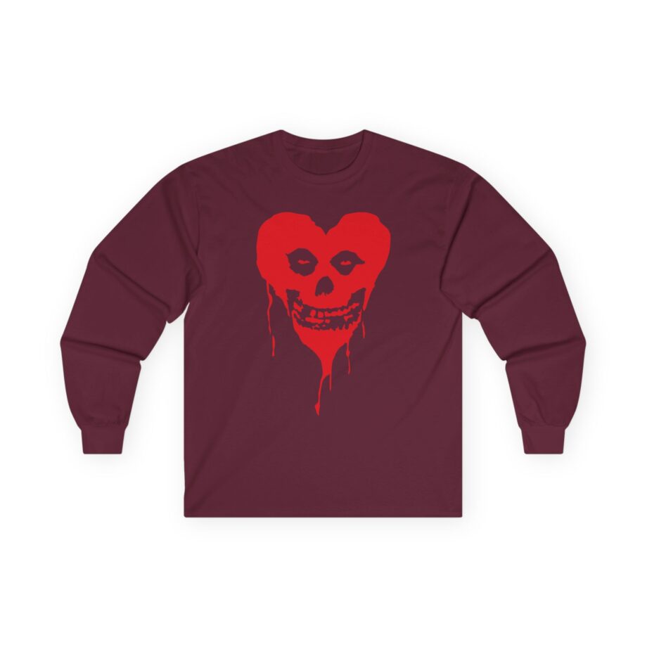Misfits Fiendish Heart Unisex Ultra Cotton Long Sleeve Tee