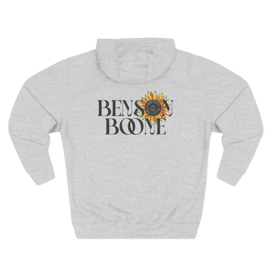 Benson Boone Sunflower Three-Panel Fleece Hoodie