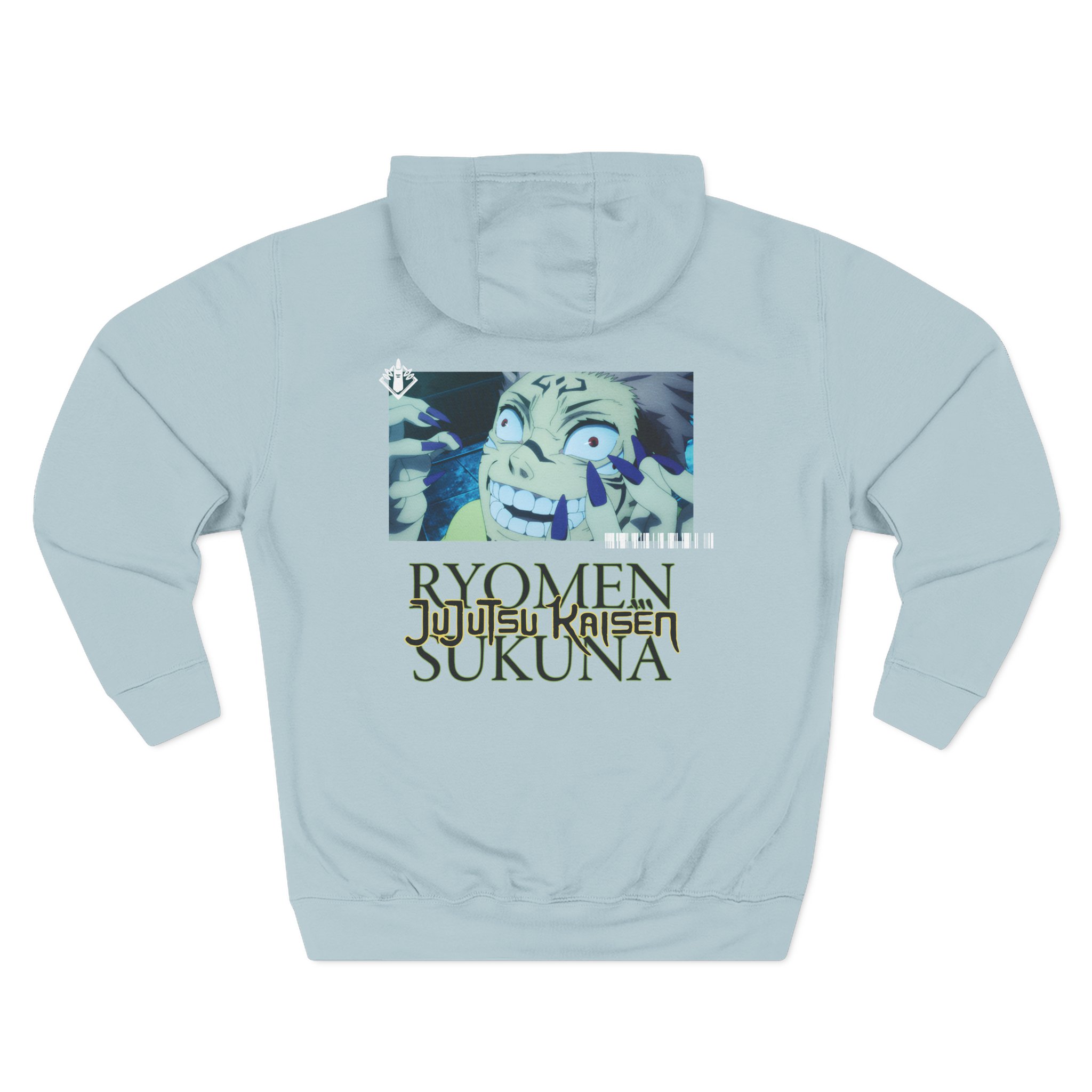 Jujutsu Kaisen X Dim Mak Sukuna Three-Panel Fleece Hoodie