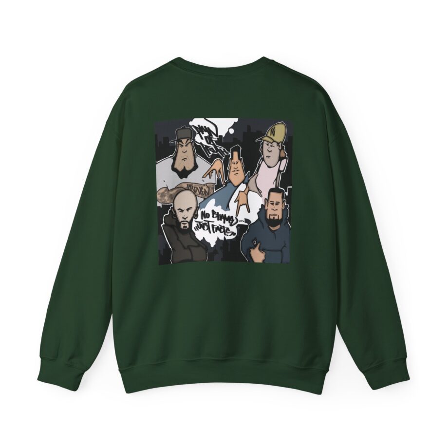 Pain of Truth No Blame...just Facts Unisex Heavy Blend™ Crewneck Sweatshirt