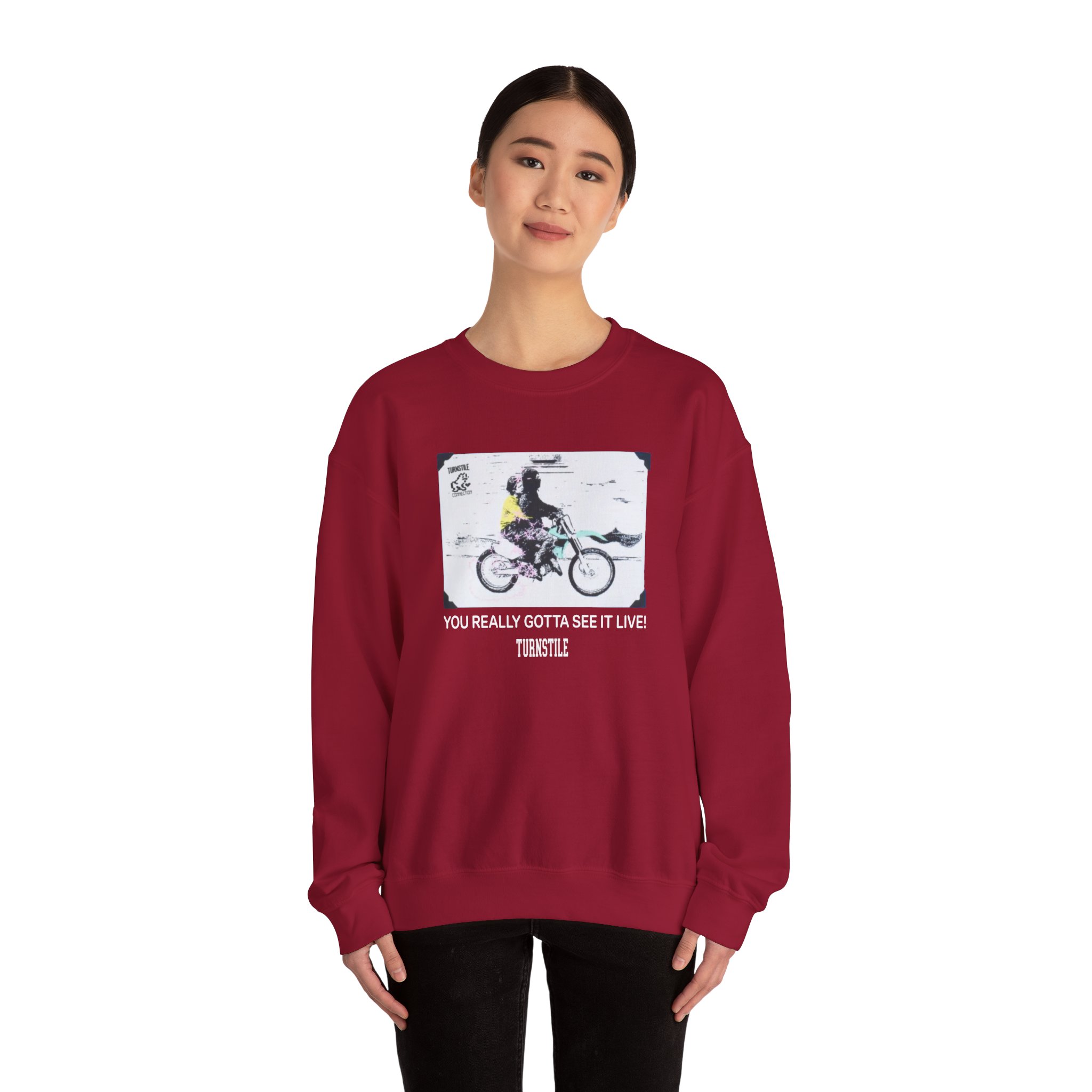Turnstile Unisex Heavy Blendâ„¢ Crewneck Sweatshirt