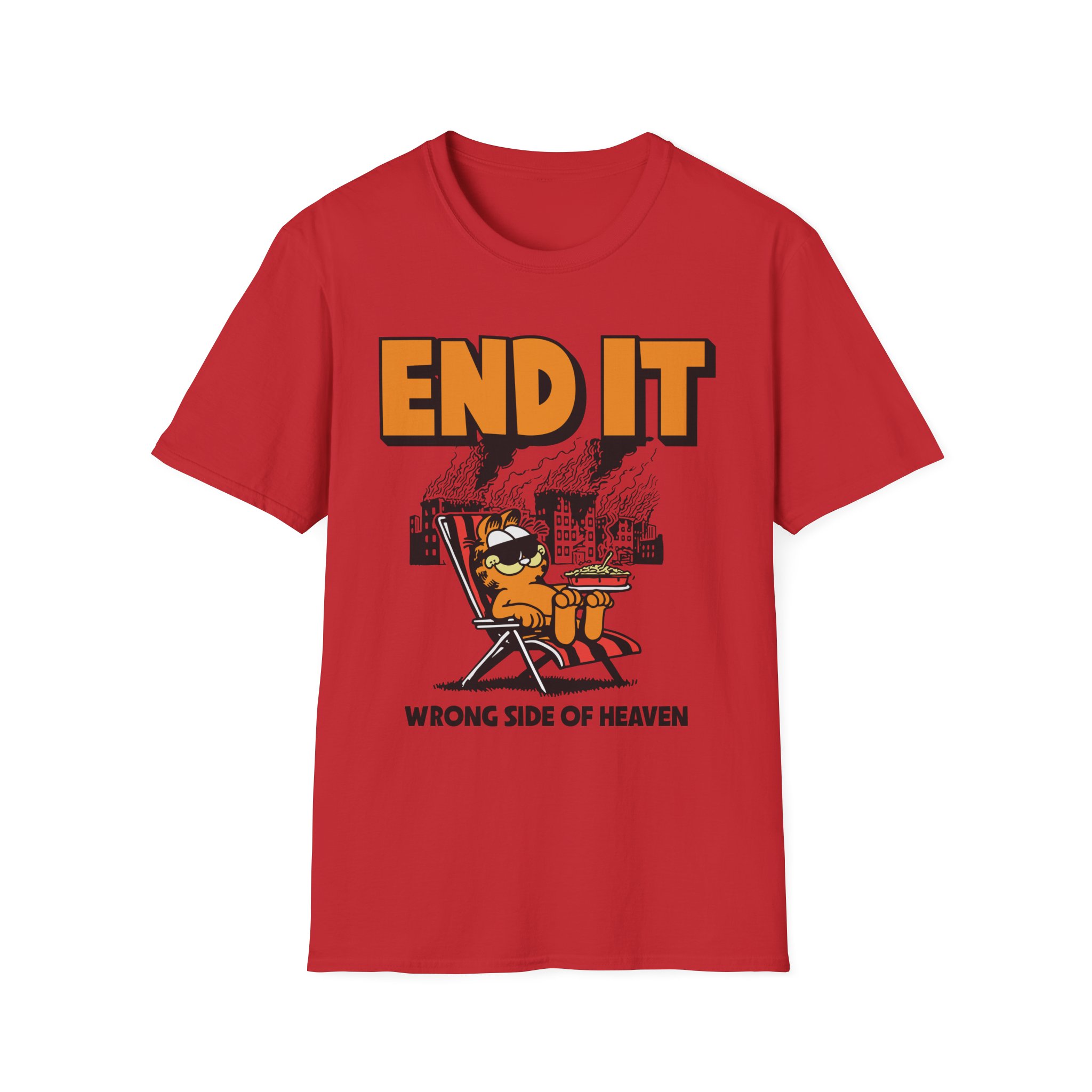 End It Garfield Unisex Softstyle T-Shirt