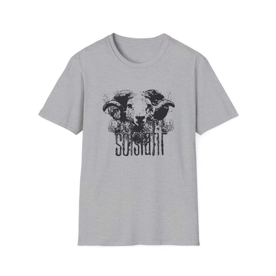 Solstafir Ram Olive Unisex Softstyle T-Shirt