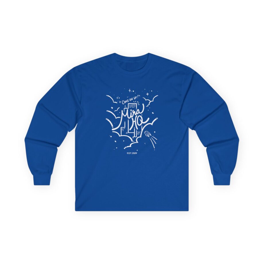Among Us Come on Up to Mira Hq Unisex Ultra Cotton Long Sleeve Tee