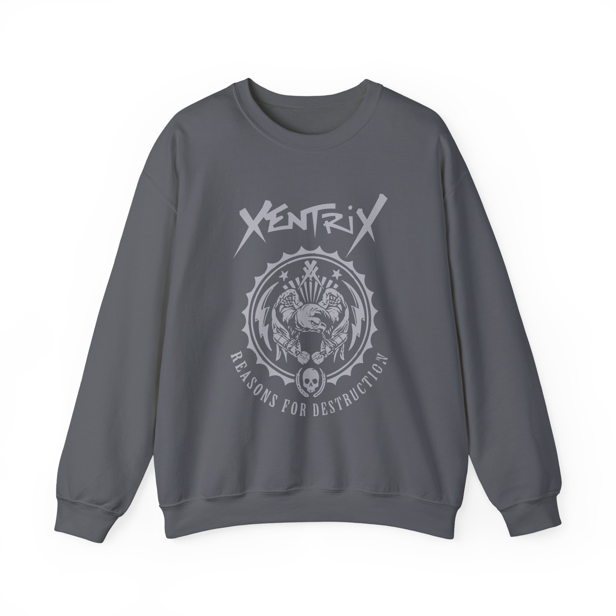 Xentrix Reasons for Destruction Unisex Heavy Blendâ„¢ Crewneck Sweatshirt