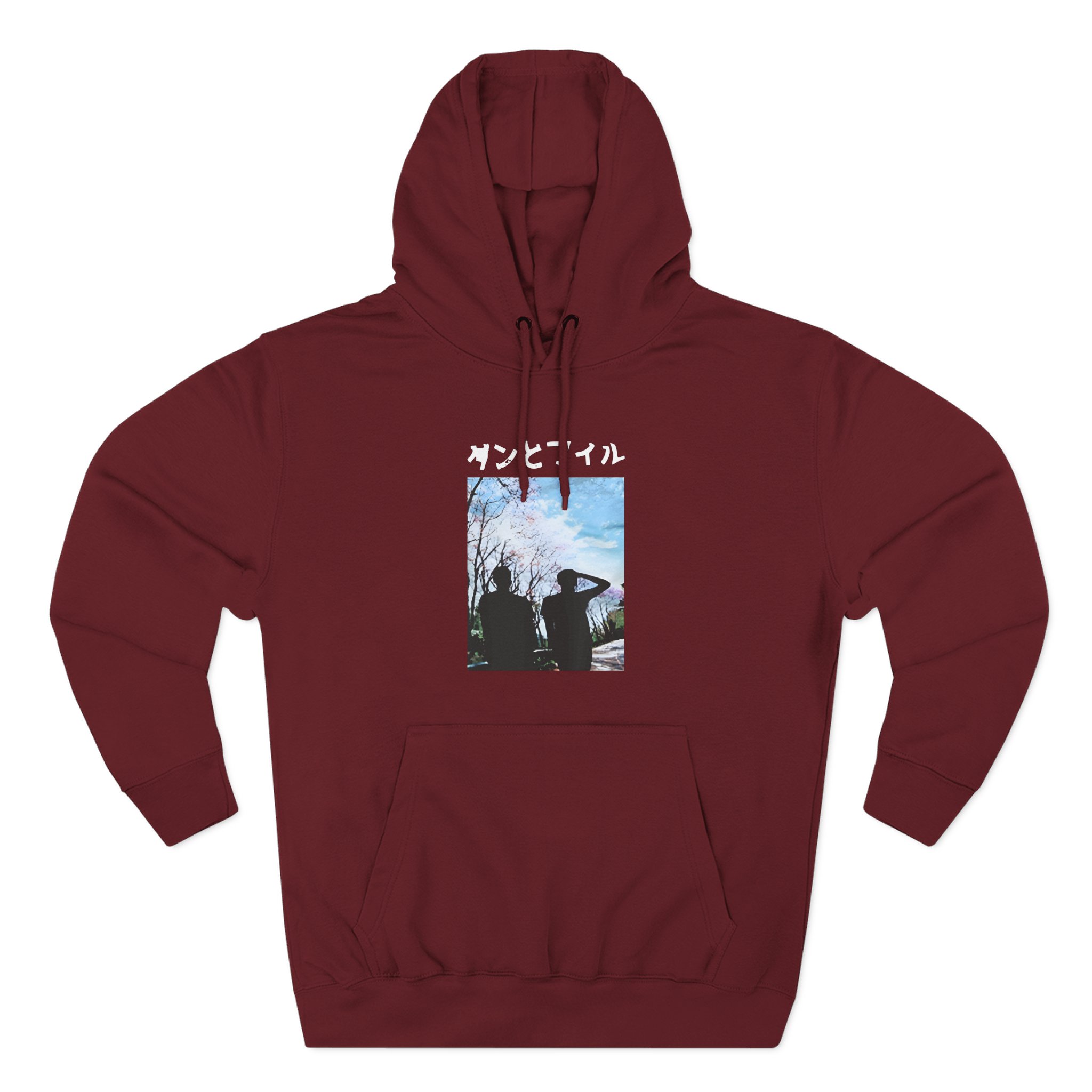 Dan and Phil Blossom Three-Panel Fleece Hoodie