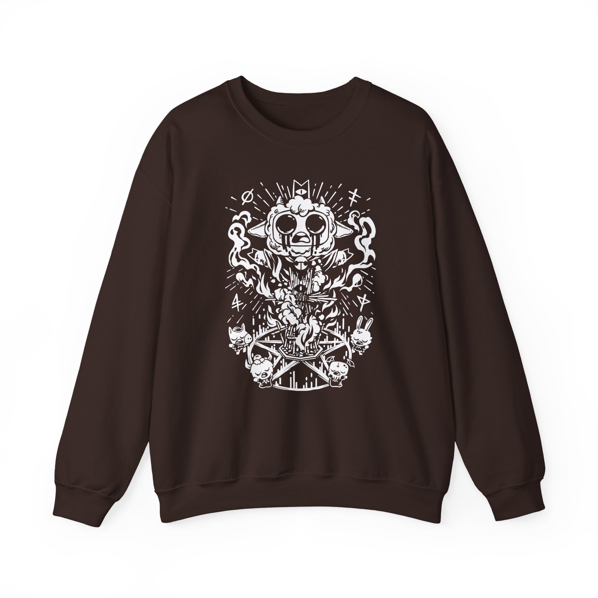 Cult of the Lamb Unisex Heavy Blendâ„¢ Crewneck Sweatshirt