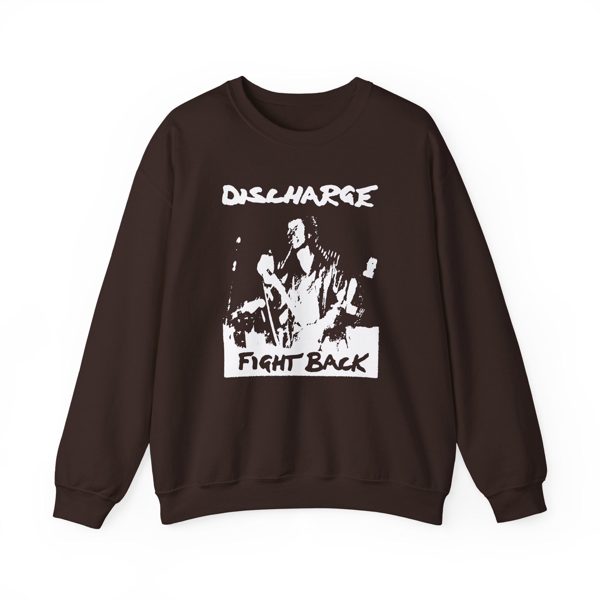 Discharge Fight Back Unisex Heavy Blendâ„¢ Crewneck Sweatshirt