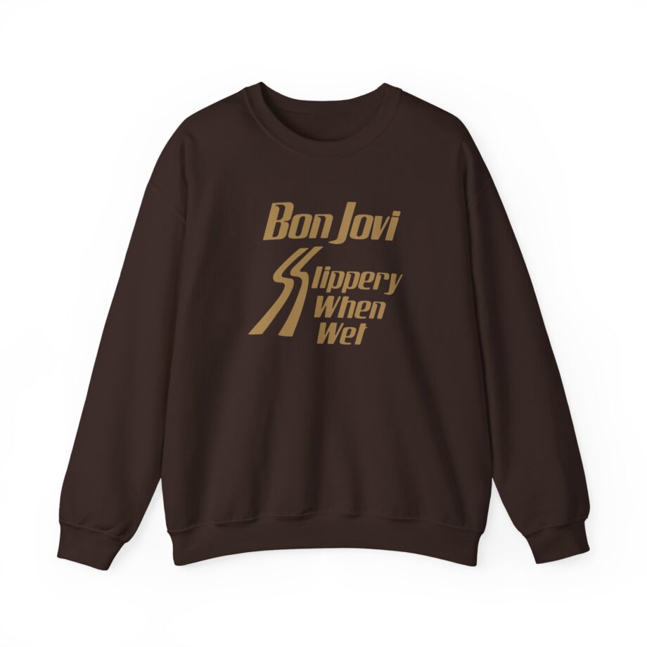 Bon Jovi Slippery When Wet Unisex Heavy Blend™ Crewneck Sweatshirt