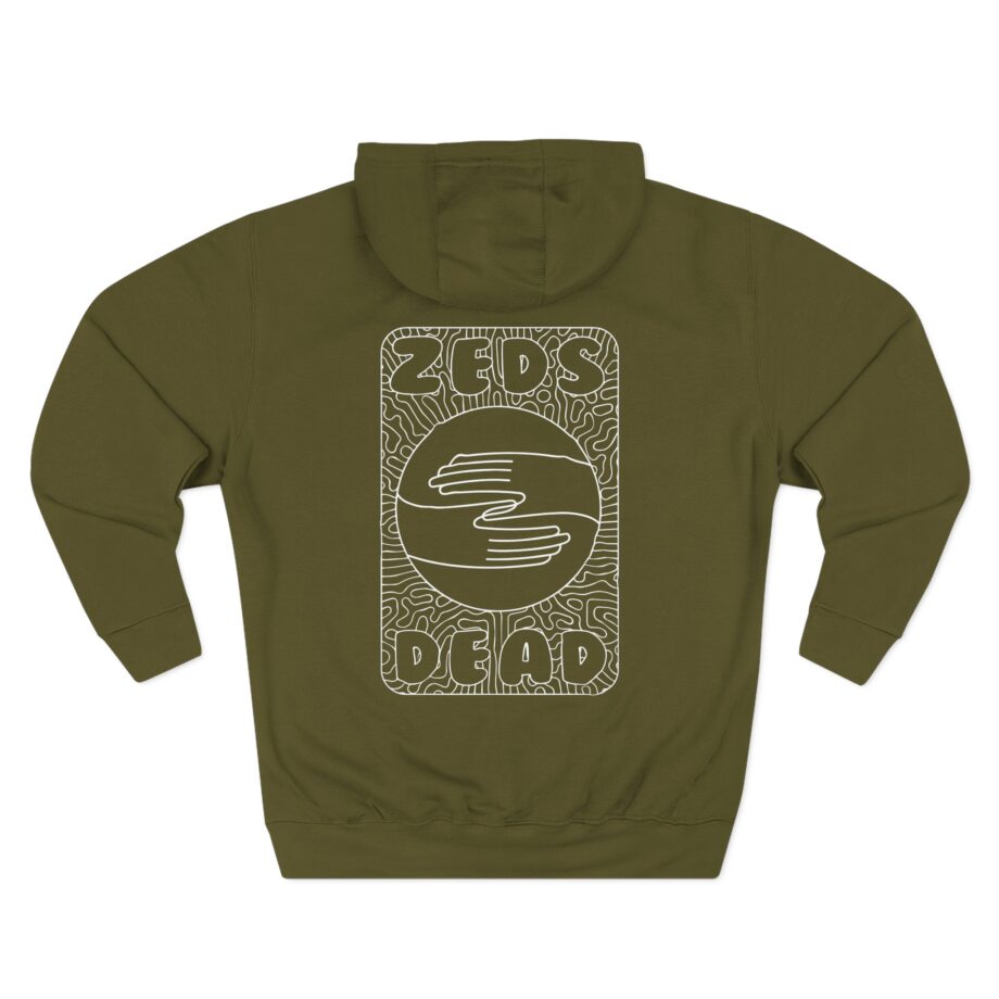 Zeds Dead Unity Three-Panel Fleece Hoodie