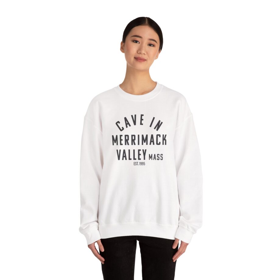 Cave in Merrimack Valley: Blackened Unisex Heavy Blend™ Crewneck Sweatshirt