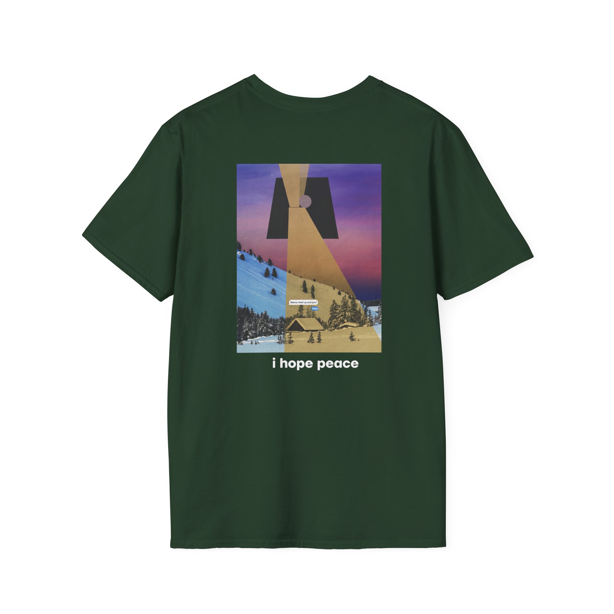 Chon I Hope Peace Unisex Softstyle T-Shirt