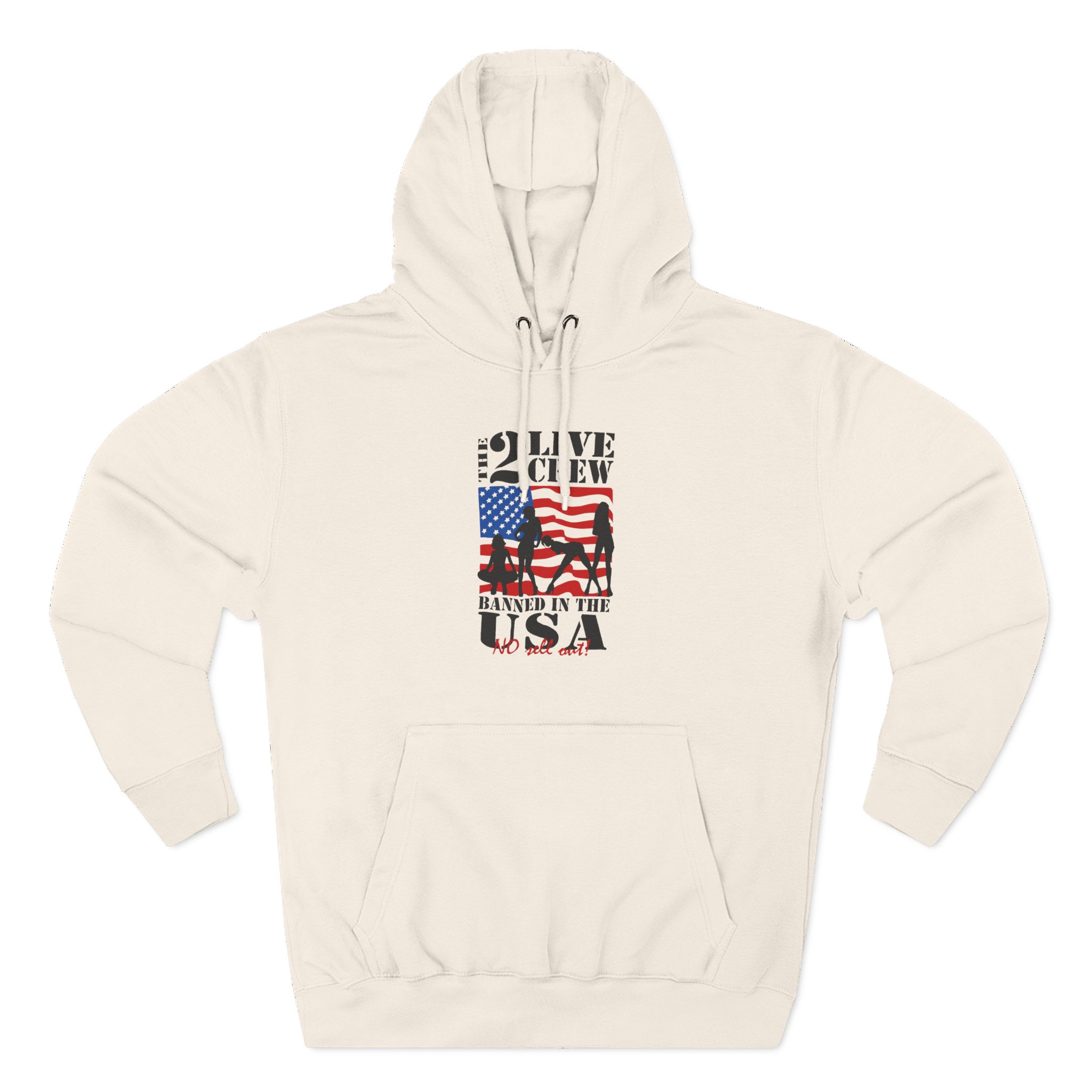 2 Live Crew The Banned in the Usa Three-Panel Fleece Hoodie