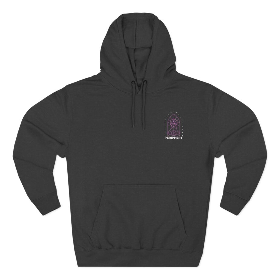 Periphery Crystal Wash Symbol Three-Panel Fleece Hoodie