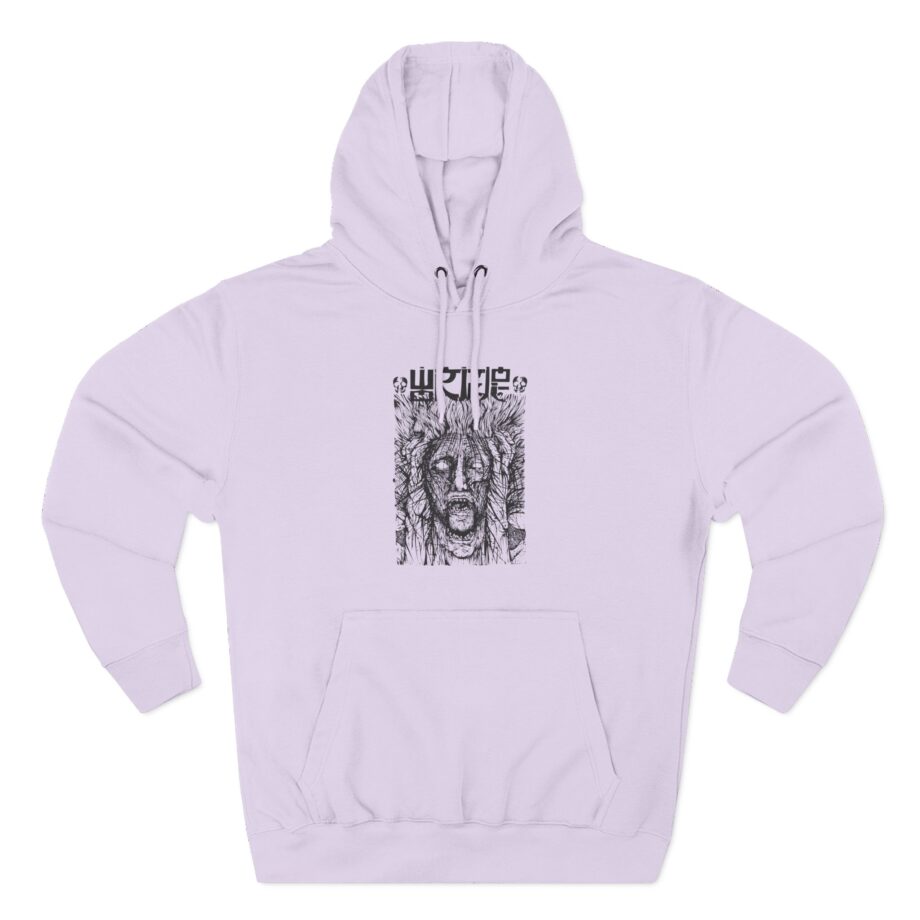 Wormrot Voices Three-Panel Fleece Hoodie