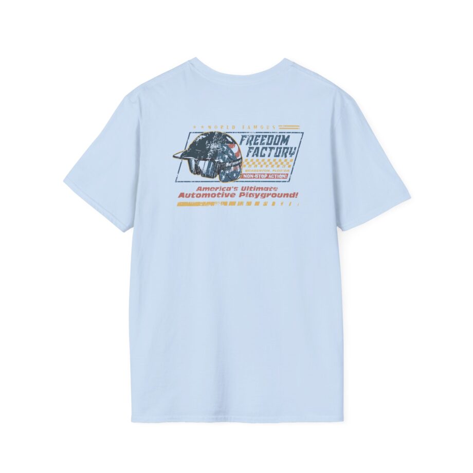 Cleetus Mcfarland Freedom Factory Helmet Unisex Softstyle T-Shirt