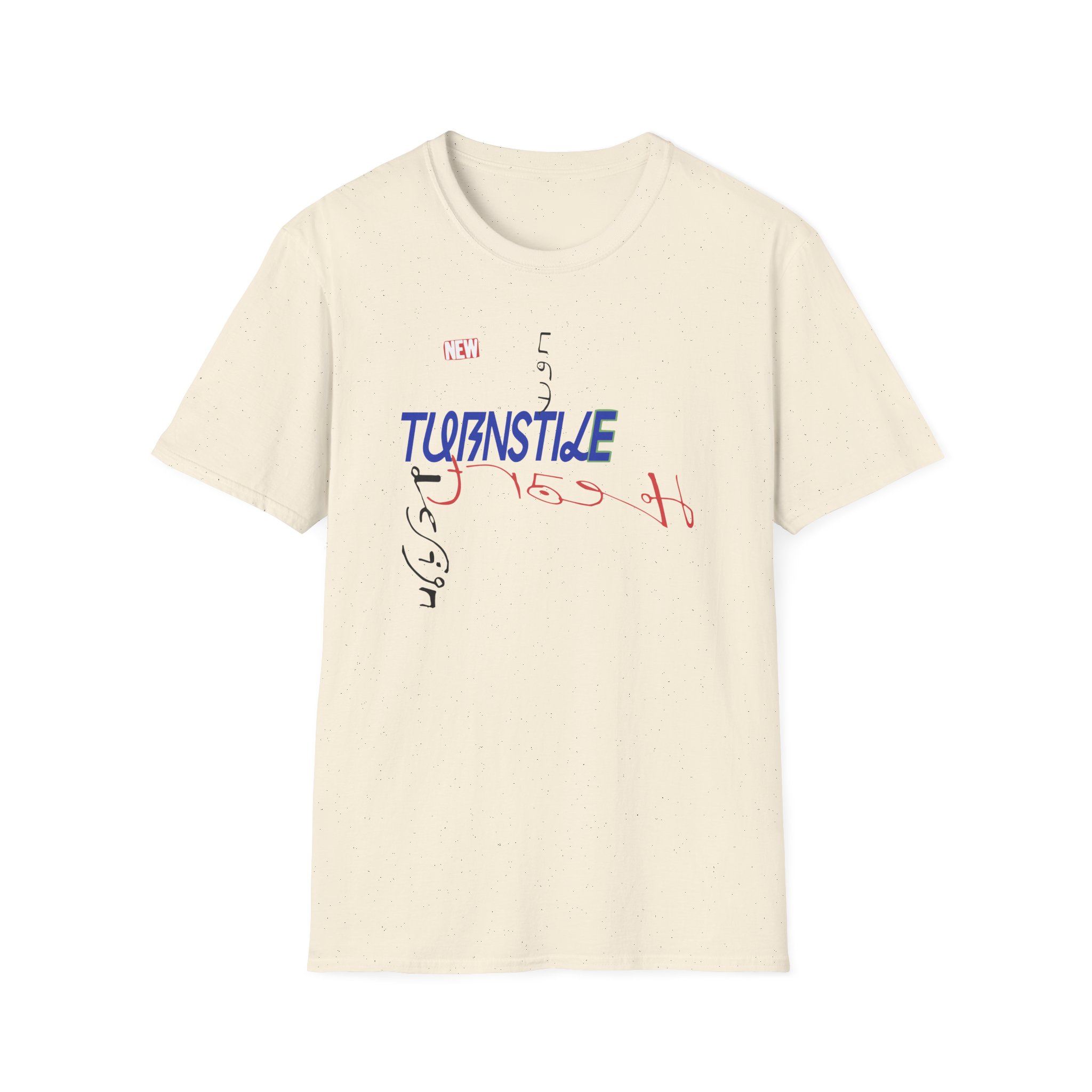Turnstile New Heart Design Unisex Softstyle T-Shirt