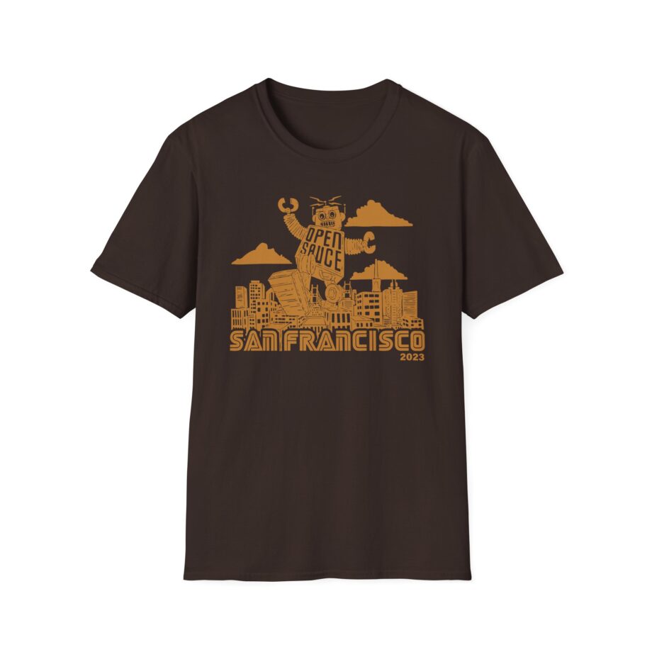 William Osman Open Sauce San Francisco Unisex Softstyle T-Shirt