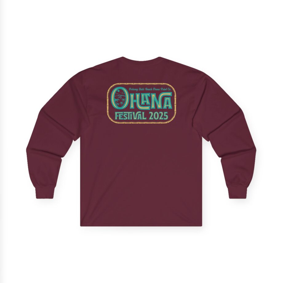 Eddie Vedder Ohana Festival Unisex Ultra Cotton Long Sleeve Tee