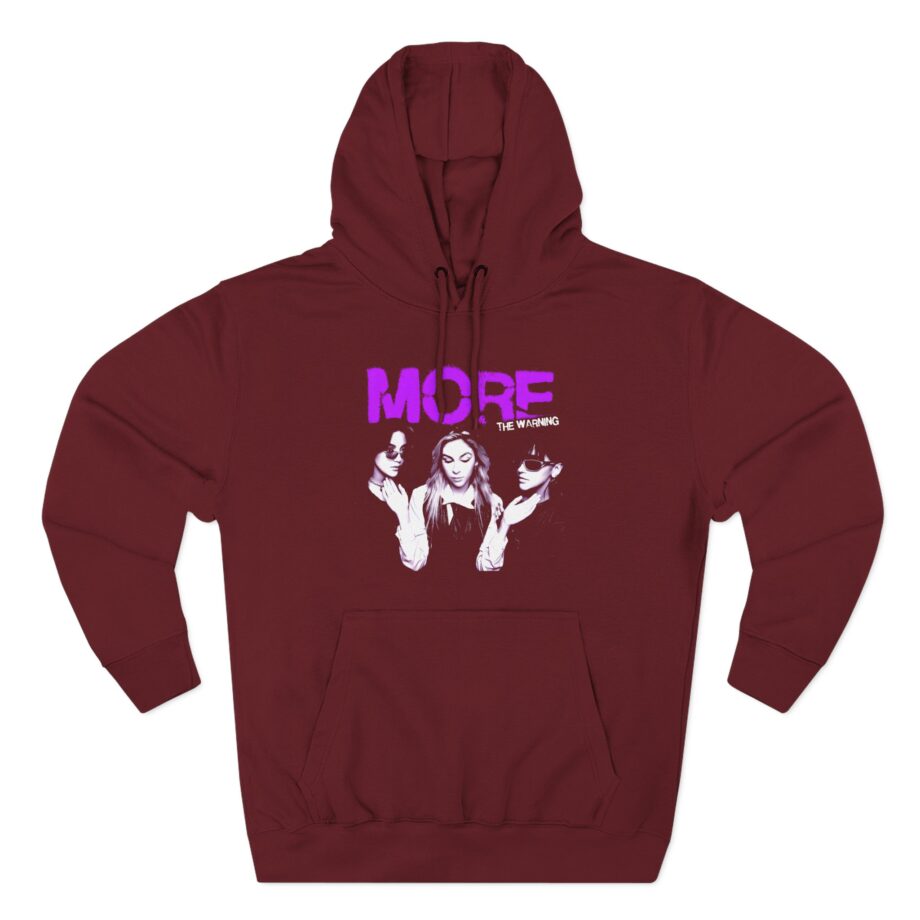 The Warning More Three-Panel Fleece Hoodie