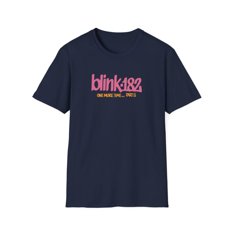 Blink 182 One More Time...part 2 Unisex Softstyle T-Shirt