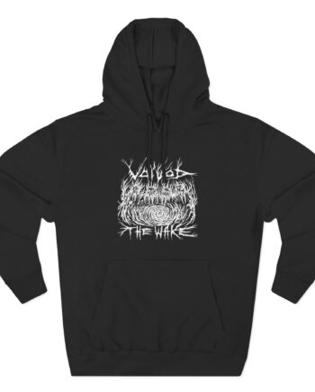Voivod the Wake Tour Usa Can V2 Three-Panel Fleece Hoodie