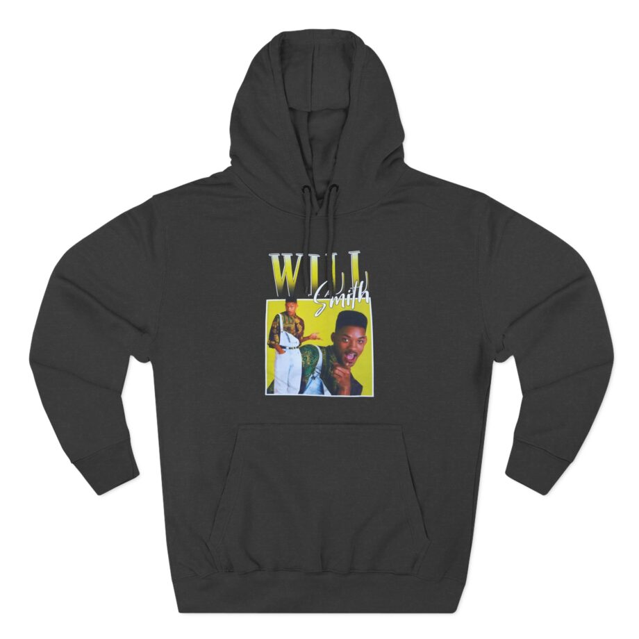 Will Smith Fresh Prince Vintage Three-Panel Fleece Hoodie