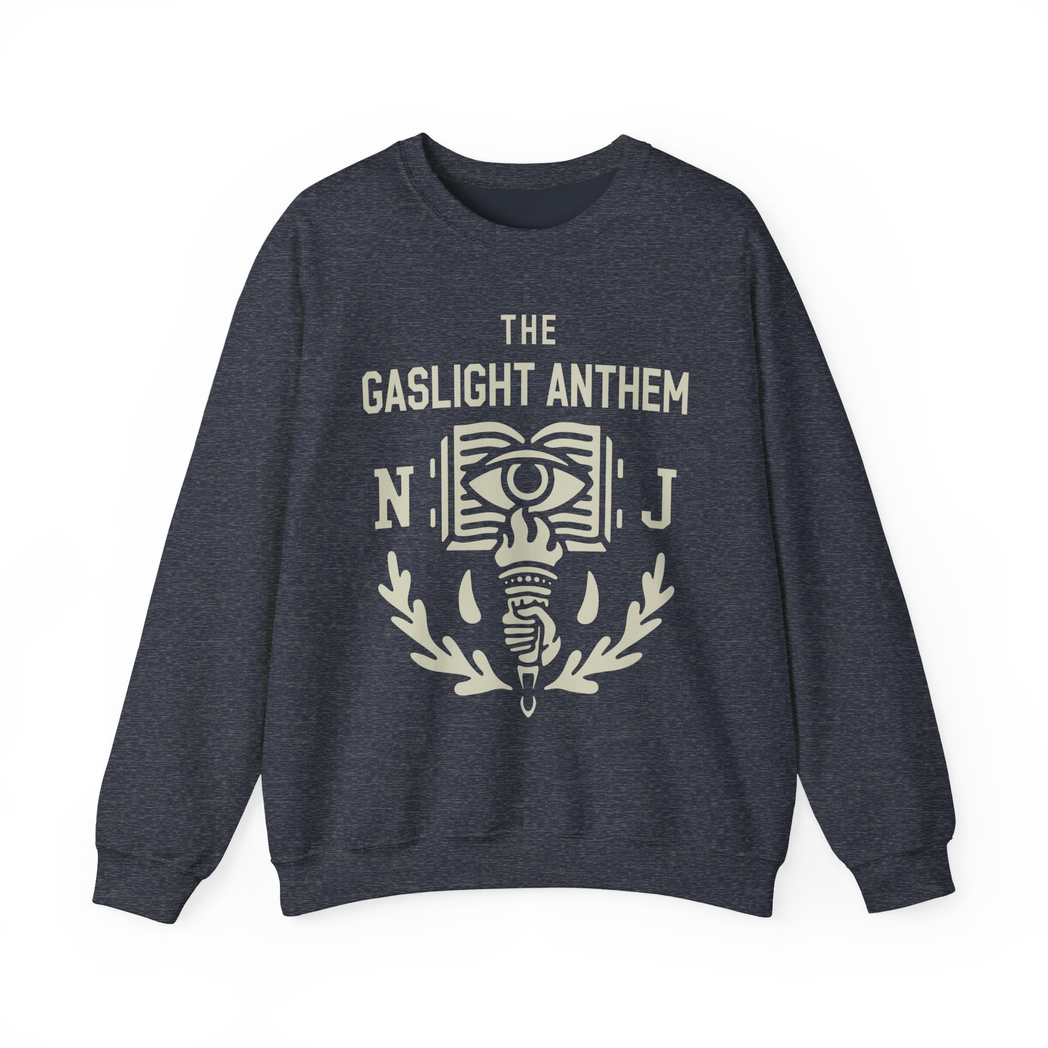 Gaslight Anthem NJ Eye Banner Unisex Heavy Blendâ„¢ Crewneck Sweatshirt