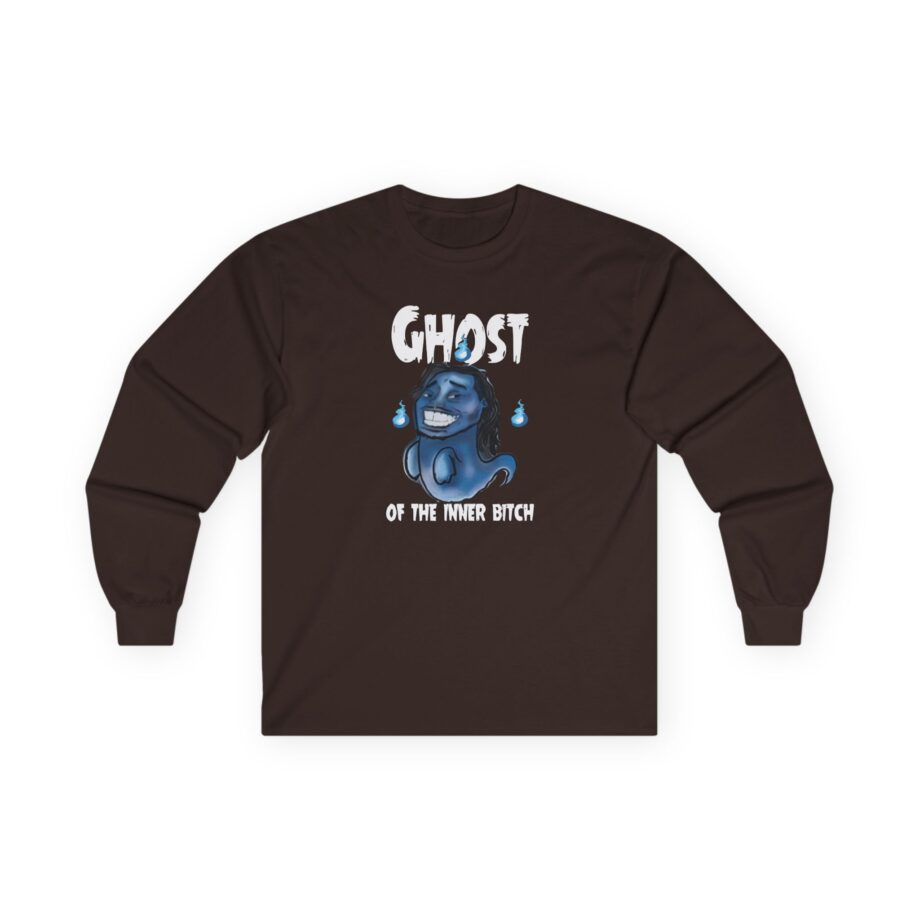 Aba and Preach Ghost of the Inner Bitch Unisex Ultra Cotton Long Sleeve Tee