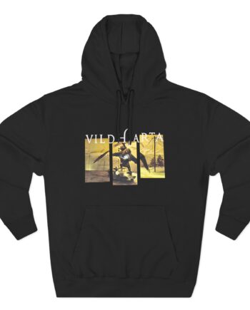 Vildhjarta Den Helige Anden Three-panel Fleece Hoodie