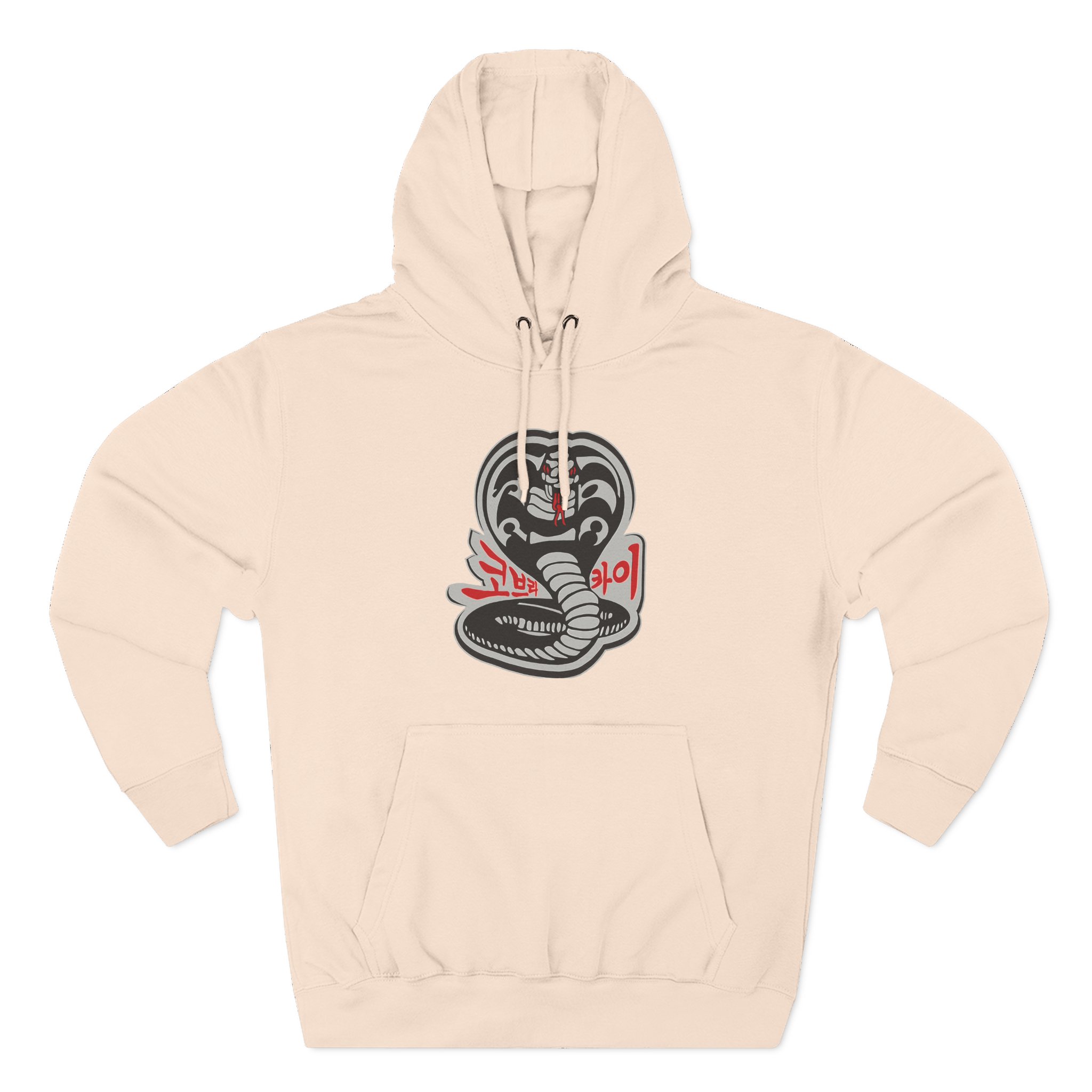 Cobra Kai South Korea Logo Three-Panel Fleece Hoodie