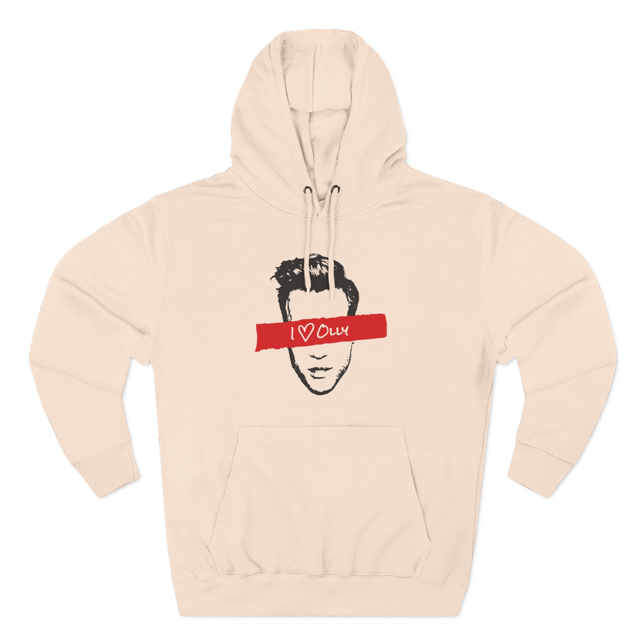 Olly Murs I Heart Olly Three-Panel Fleece Hoodie