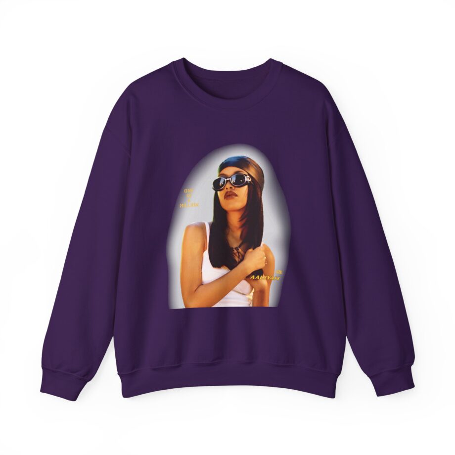 Aaliyah OIAM Portrait Unisex Heavy Blend™ Crewneck Sweatshirt