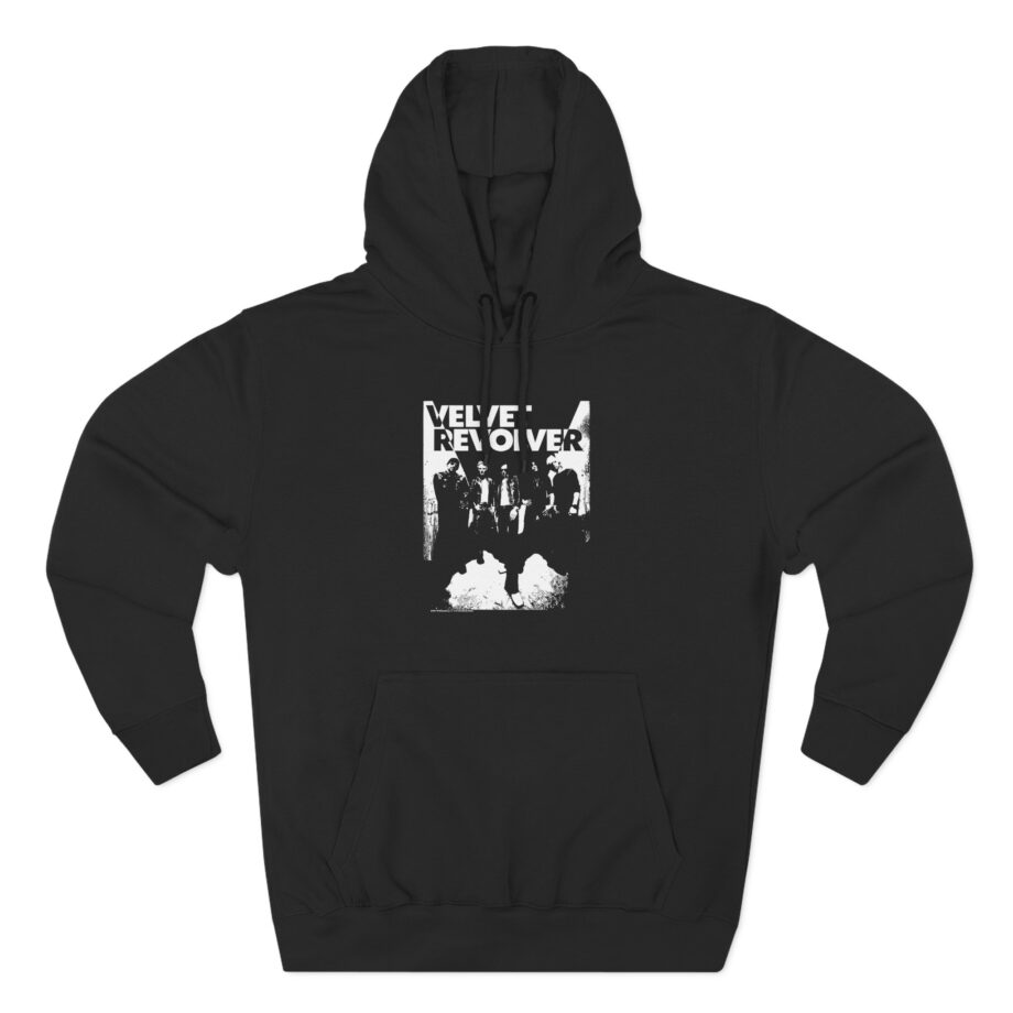 Velvet Revolver Velvet Skull Military Three-Panel Fleece Hoodie