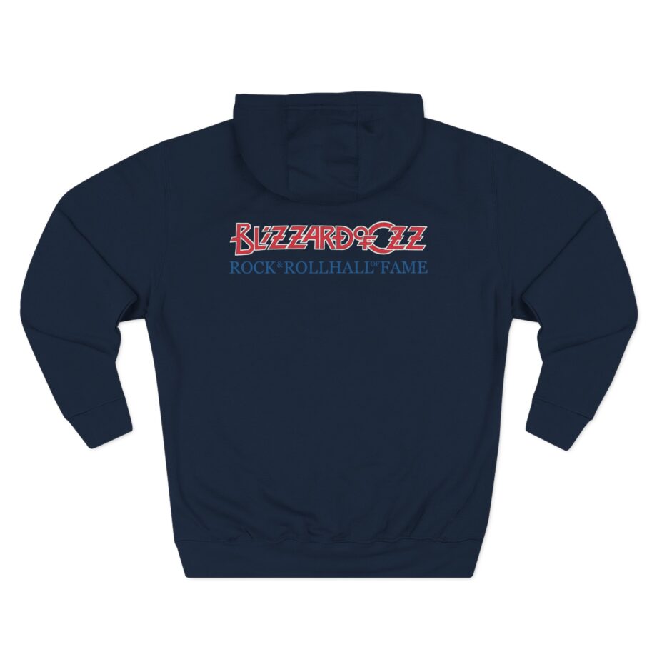 Ozzy Osbourne Blizzard of Ozz Rock & Roll Hall of Fame Three-Panel Fleece Hoodie