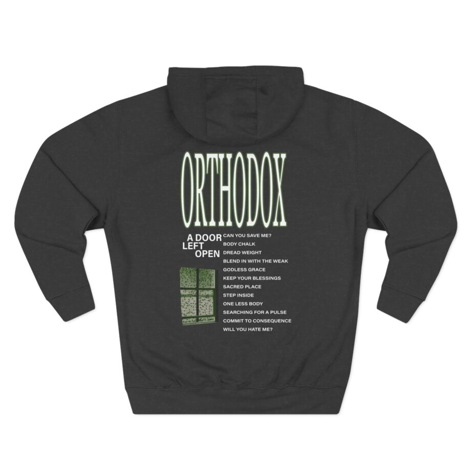 Orthodox a Door Left Open Three-Panel Fleece Hoodie