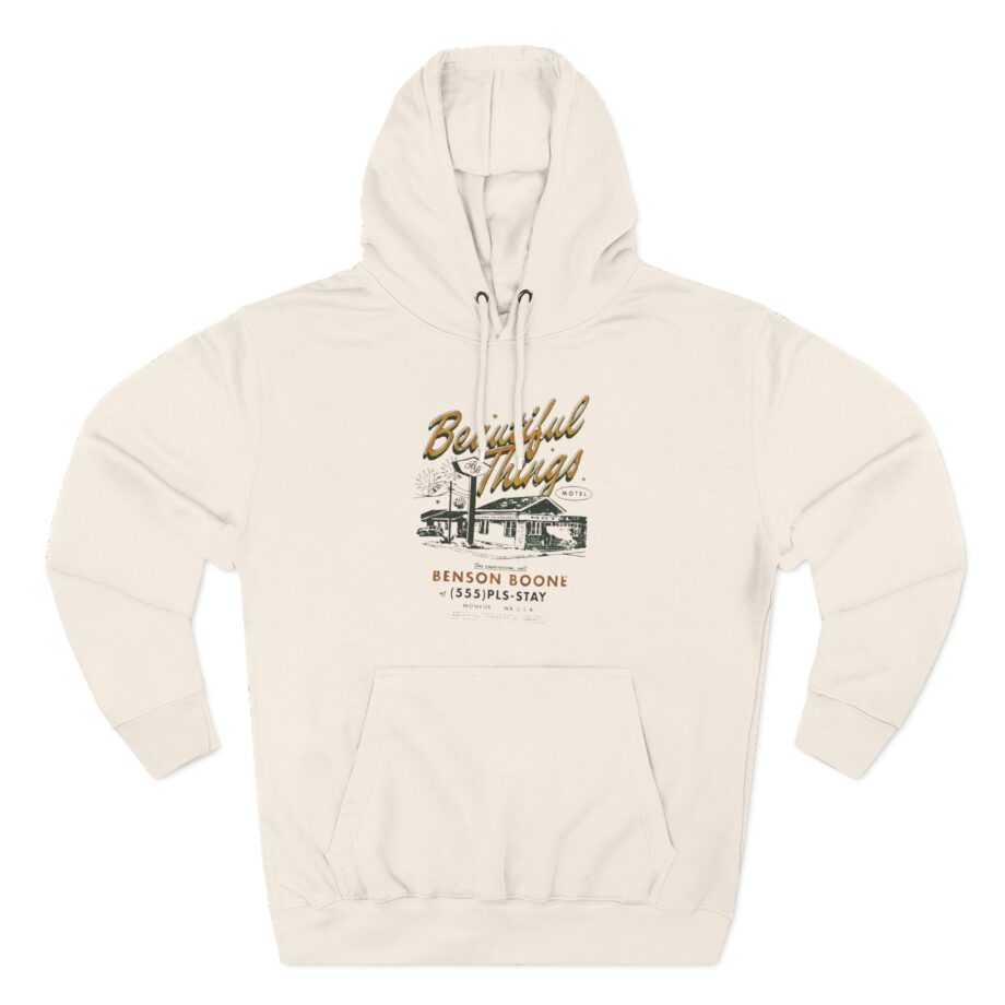 Benson Boone Beautiful Things Motel Three-Panel Fleece Hoodie