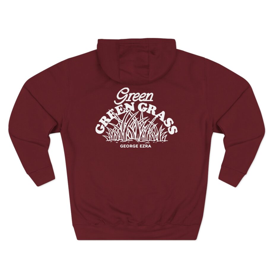 George Ezra G.e Green Green Grass Three-Panel Fleece Hoodie