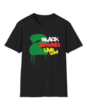 2 Live Crew Black Strong Unisex Softstyle T-Shirt