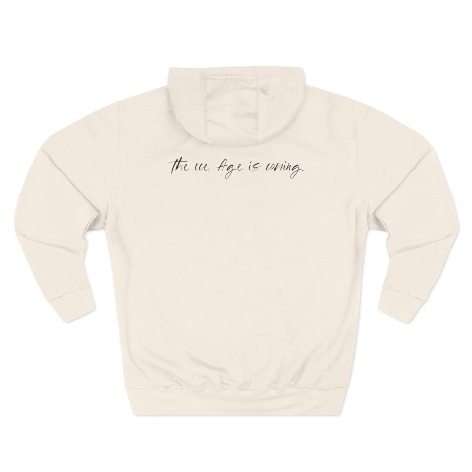 American Nightmare "the Ice Age is Coming" Three-Panel Fleece Hoodie