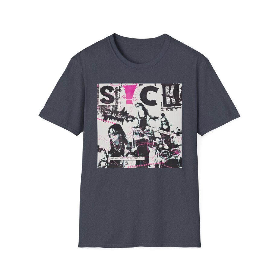 The Warning Black S!ck Unisex Softstyle T-Shirt