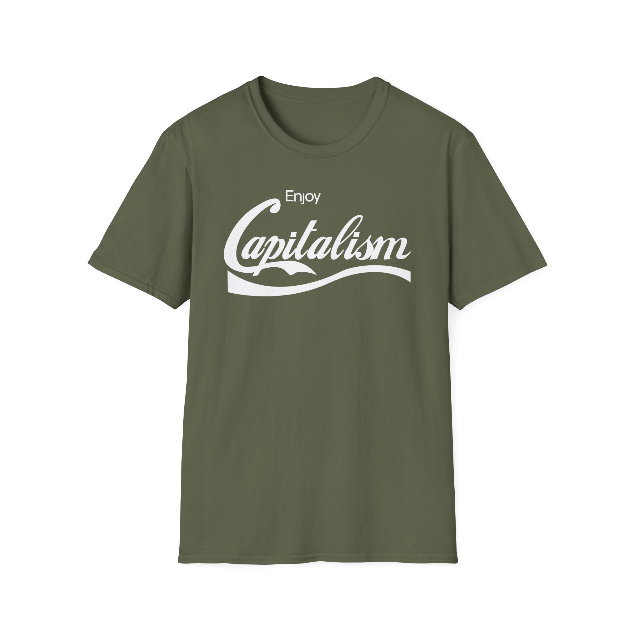 Valuetainment Enjoy Capitalism Unisex Softstyle T-Shirt