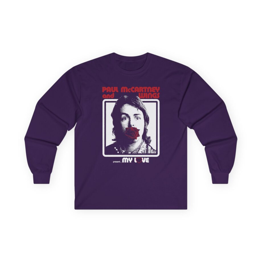 Wings Red Rose Unisex Ultra Cotton Long Sleeve Tee
